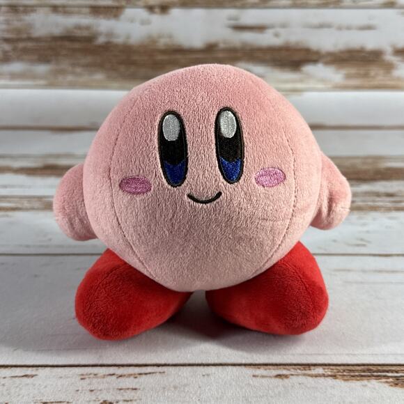 Kirby 5.5" Plush Stuffed Doll (KP01) - Kirby Adventure All Star Collection - Picture 1 of 5